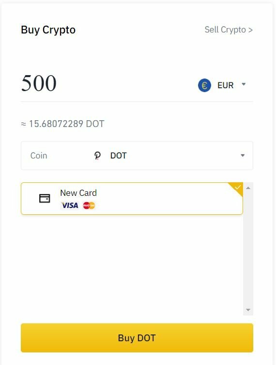 How To Buy Polkadot Dot On Binance In 5 Steps Free Bitcoin Life